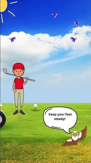 How to Swing Like a Pro (Even as a Kid) #golf #tutorial #shorts