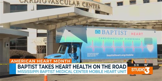 Baptist Mobile Cardiovascular Lab Brings Heart Screenings To You