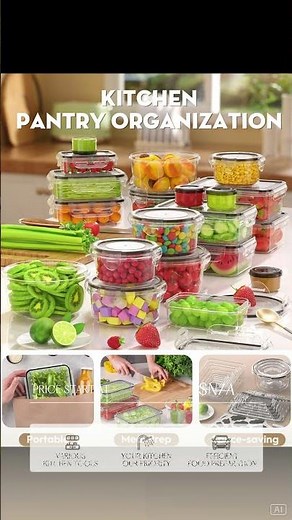 🎥 Best Food Storage Containers for 2025 | BiuLeon 40-Piece Set Review 🍱