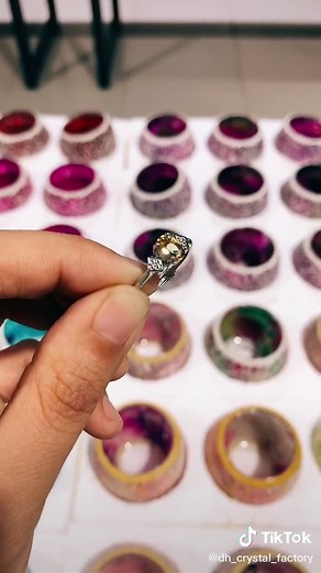 #crystals #energy #crystaltok citrine ring means money full of energy