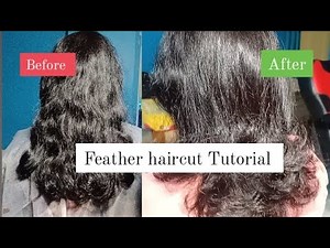 Short Hair Feather Cut Tutorial 🪶 | Step by step Feather haircut at home | ‪@taposidey23‬