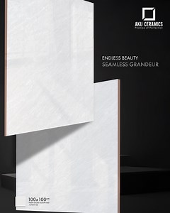 A canvas of endless allure, the 100x100 high gloss Kathena floor tiles by Akij Ceramics extend your dreams, seamlessly blending aesthetics with the art of amplifying spaces and making every corner feel limitless. #AkijCeramics #PromiseOfPerfection #NumberOneCeramicTilesBrand #Kathena #HighGloss | Akij Ceramics