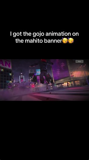 Master Gojo Animation in Jujutsu Kaisen Phantom Parade