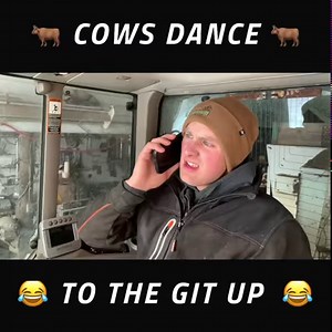 4.1M views · 67K reactions | Happy Friday! Winter is almost over! Our cows inspired us to warm up by dancing the #gitupchallenge with them. Featuring BrookeAnna, Caelan, and baby Blair! | Peterson Farm Bros | Facebook