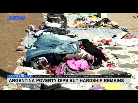 Argentina poverty dips but hardship remains