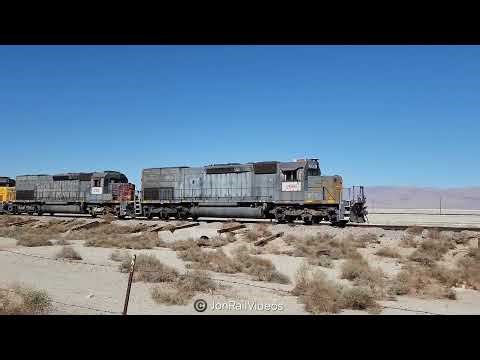 9/16/25 Pre: Trona Railway TRC 2006 leads outbound powermove passes by B Street