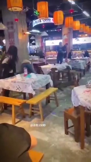 Mom doesn't like her son being beaten in a fight