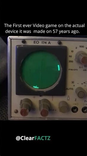 "The First Video Game Ever Made! 🎾 57 Years Ago" #youtubeshorts #animalfacts