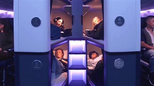 Air New Zealand Unveils Bunk Bed Sleep Pods for Economy Fliers