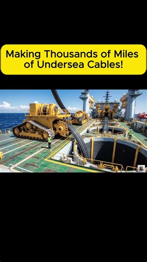 How 99% of the World's Internet is Built: Submarine Cable Manufacturing Process #TechFacts