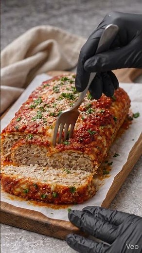 juicy Parmesan Chicken Meatloaf Recipe