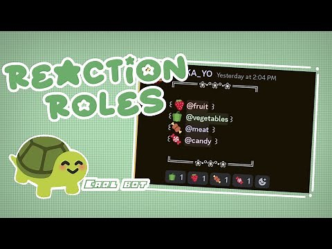 how to make reaction roles with carl bot (on discord) | rosefulls 🥀