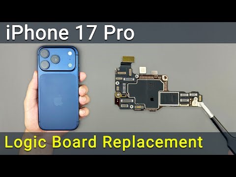 iPhone 17 Pro Logic Board Replacement | Fix Boot Loop, Panic Logs, No Service, No IMEI