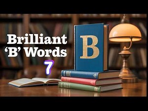 Learn the Most Common English Words with B | Easy & Useful Vocabulary
