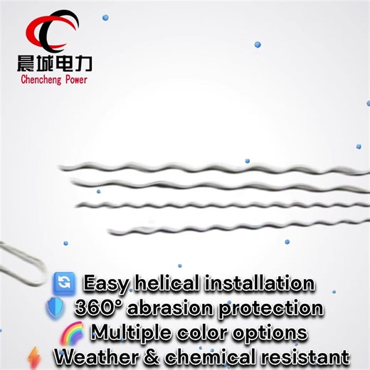 Spiral Wire Guard: Proactive Cable Protection for Industrial Applications #gridstability #toolforce