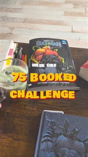 week one of 75 booked! #manga #booktube #comics