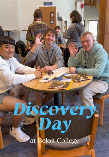 The conversations. The curiosity. The “I can see myself here” moments. Discovery Day was more than a visit, it was a glimpse into what life at Beloit College can become. 💙