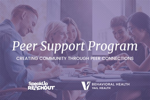 SpeakUp ReachOut launches peer support program with Vail Health Behavioral Health