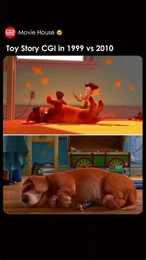 Toy Story CGI in 1999 vs 2010