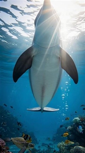 You Won't Believe This Amazing Dolphin! 🐬# Blueplanetshorts