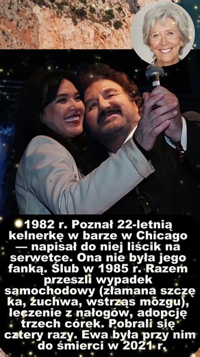 KRZYSZTOF KRAWCZYK I EWA TRELKO – kelnerka z Chicago, która uratowała „króla estrady"