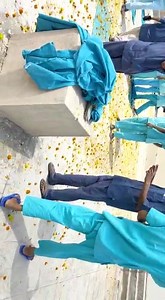 The amazing gesture to pay gratitude to our frontline warriors. From the top of GMCH 32 Hospital where medicos are greeted with flower petals coming from helicopter. | Chandigarh The City Beautiful