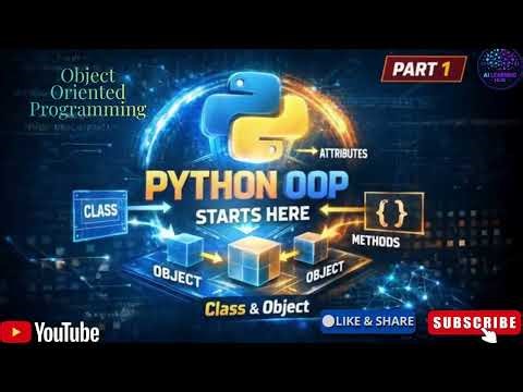 Master Python Object-Oriented Programming Step-by-Step | OOP Basics (Part 1)