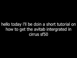 TUTORIAL VIDEO on Cirrus Avitab Integration