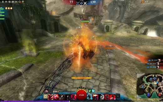 激战2“三枪流”狙击贼pvp，8连胜1400+，也是国服唯一最帅的枪贼