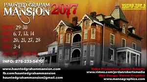 The 2017 Haunted Graham Mansion Commercial... Watch if you DARE!!!! Coming Fall 2017!!! https://www.hauntedgrahammansion.com Virginia is for Lovers #virginiaisforlovers | Haunted Graham Mansion