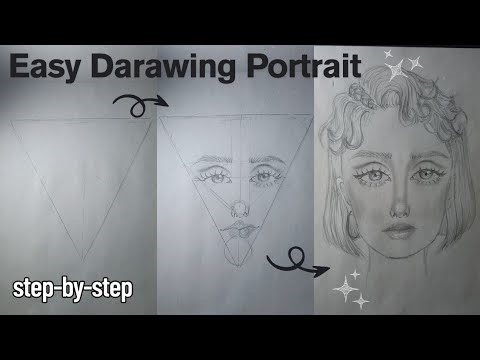 Learn How to Draw a Portrait Using the Triangle Method (Perfect for Beginners!)