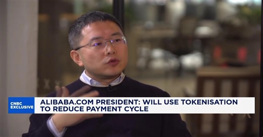Alibaba.com plans to use tokenization in payments