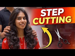 Step Cutting Haircut ✂️ | Perfect Layers for Volume & Style