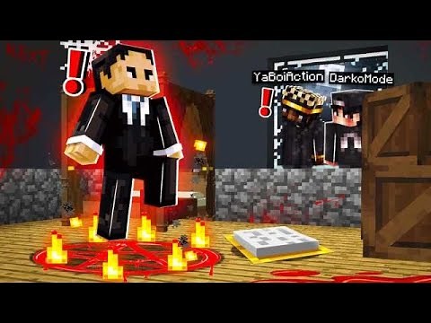 We stalked the Mayor for 24 Hours... He had a DARK Secret! (Minecraft Room 13) [7]
