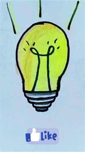 Electric bulb💡Sketch #shrots #drawing #foryou #bulb #trending #electicity