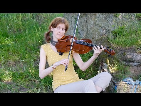 Irish fiddle tune on viola: Cliffs of Moher