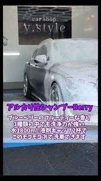 y.styleオリジナルカーシャンプー3種類で3ph洗車してみた！！！