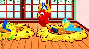 parrot animation parrot fly 2d animation