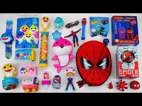 🎃👻 Satisfying Halloween Candy ASMR | Funny Spiderman Marshmallow Lollipop Sweets and Toys Unboxing
