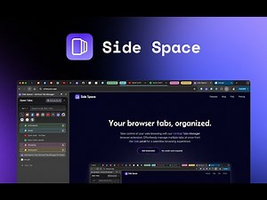 Side Space 1.0 | Your AI-powered Vertical Tabs Manager for Browsing