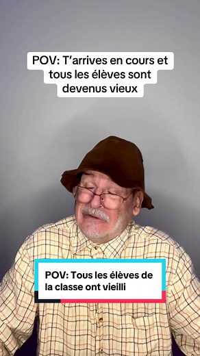 Ils ont tous pris un peu d’âge d’un coup 😂😅
