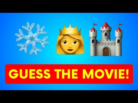 Guess the Animation Movie! 30 Level Emoji Quiz