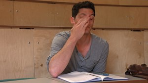 Student taking notes in lecture | Premium Stock Video Footage