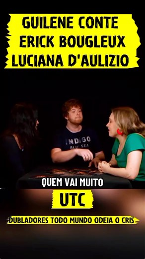 GUILENE CONTE V 🆚 ERICK BOUGLEUX 🆚 LUCIANA D'AULIZIO no combate de trocadilhos no UTC. #guileneconte #erickbougleux #lucianadaulizio #utc #tiktok