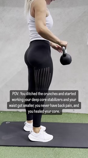 Add this exercise to your core routine to snatch your waist (brings your deep core in), strengthen your core and improve a diastasis.Of course, nutrition matters as well. You can’t out train a bad diet. Target those muscles in the gym and reveal them with proper nutrition. This was one of the first exercises I did to start learning how to engage my deep core! Standing marches: You want to make sure your pelvis and core are engaged and aligned. I have a pelvic tilt so I always make sure my core i