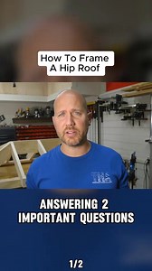How To Frame A Hip Roof - Answering 2 Important Questions #framer #framing #wall #roof #architecture | Diann Tricia