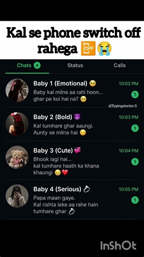 4 Girls Texted Me at the Same Time I’m Finished 😭 | WhatsApp Chat Story#WhatsAppChat #Chat#Relatable