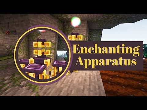 How to use an Enchanting Apperatus 1.19.2