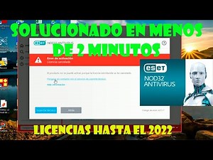 Licencia eset nod32 antivirus 13.1.21.0 hasta 2022 ✨ | ESET Internet Security License Key