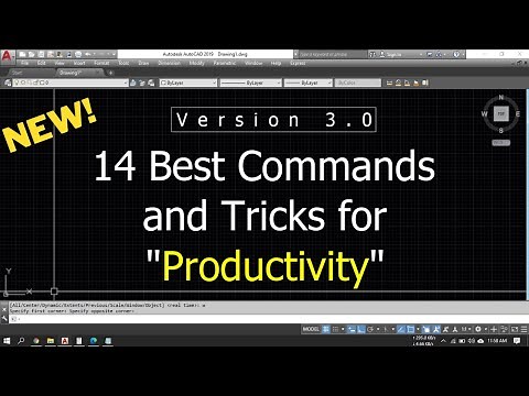 Best Commands & Tricks of AutoCAD for Productivity